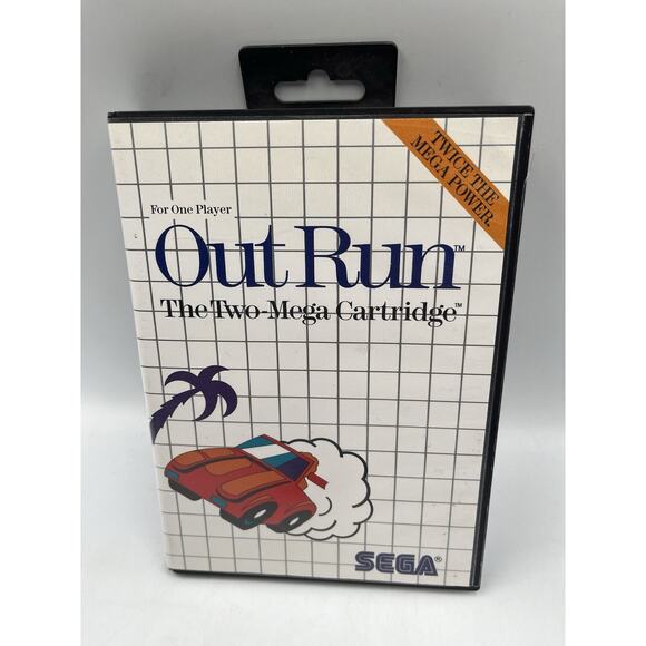 Out Run (Sega Master, 1987) CIB - Picture 1 of 9